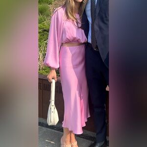 Elegant Pink Women's Skirt